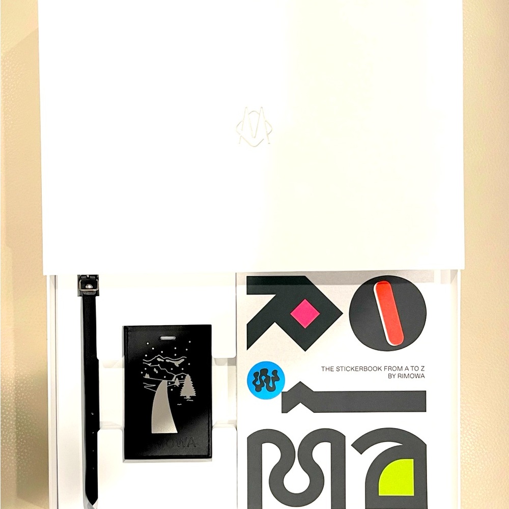 RIMOWA A to Z Stickerbook with Luggage Tag